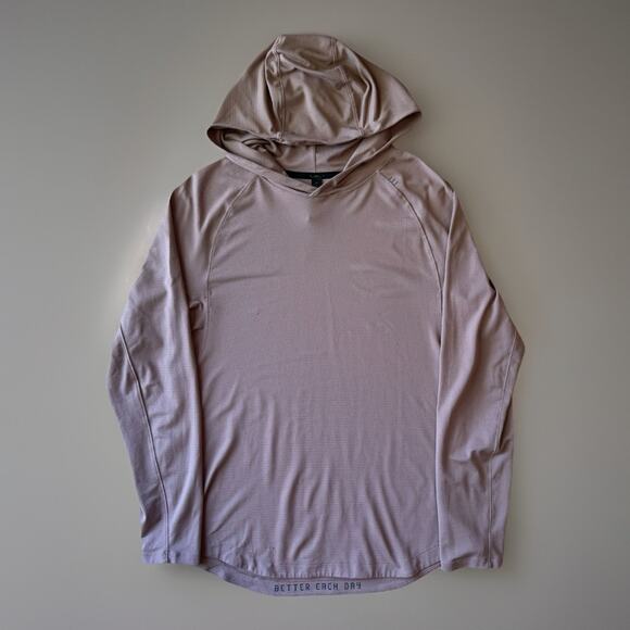 Lululemon Drysense Hoodie Small Brown Lightweight Hooded Long Sleeve Athleisure - Picture 1 of 8